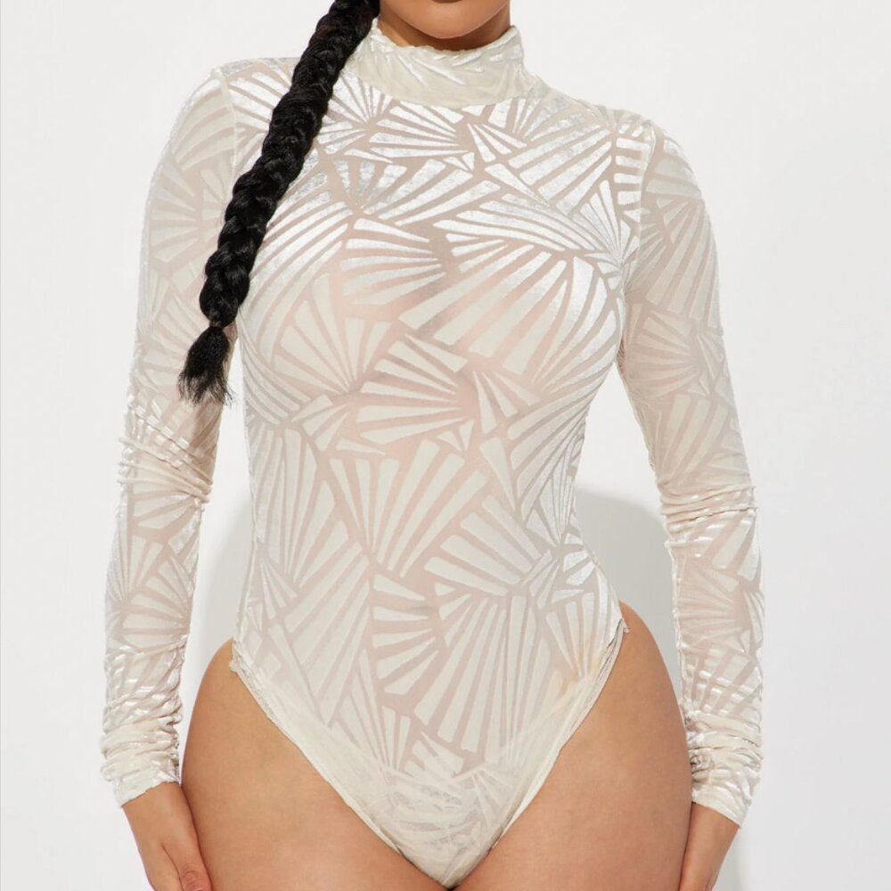 Spotlight On Me Velvet Bodysuit
